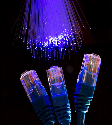 Cables de conexión azul